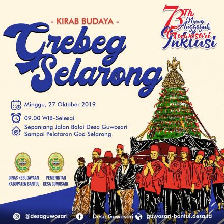 KIRAB BUDAYA GREBEG SELARONG 